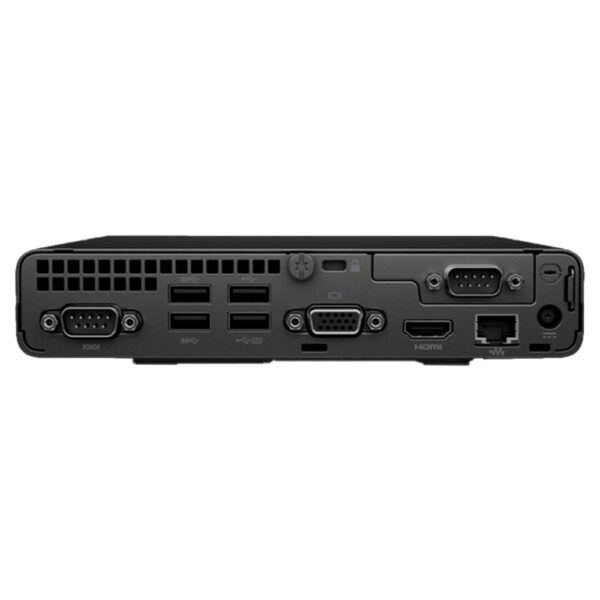 PC Sobremesa HP EliteDesk 805 G6 mini, AMD Ryzen 5 PRO, 12 GB RAM, 256 GB SSD NVMe, Windows 11, Negro - Imagen 3