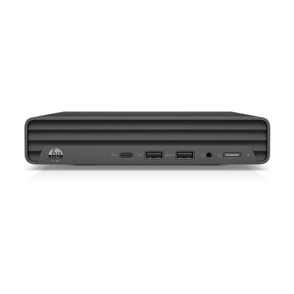 PC Sobremesa HP 260 G4 mini en color negro. Equipado con un procesador Intel Core i3, 8 GB de RAM y un SSD NVMe de 128 GB para un rendimiento rápido y almacenamiento eficiente. Funciona con el sistema operativo Windows 11. Un PC compacto y potente de HP, ideal para tareas diarias y productividad en un espacio reducido.