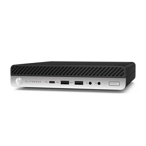 PC Sobremesa HP Elitedesk 800 G3 mini, Intel Core i7 7ªgen, 8 GB RAM, 256 GB SSD, Windows 11 PRO, Negro (Envío en 24h) - Imagen 2