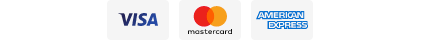 formas de pago aceptadas en la tienda online visa, master card y american express