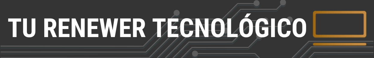 Banner con el eslogan de tu renewer tecnológico de la compañia Renuevatech