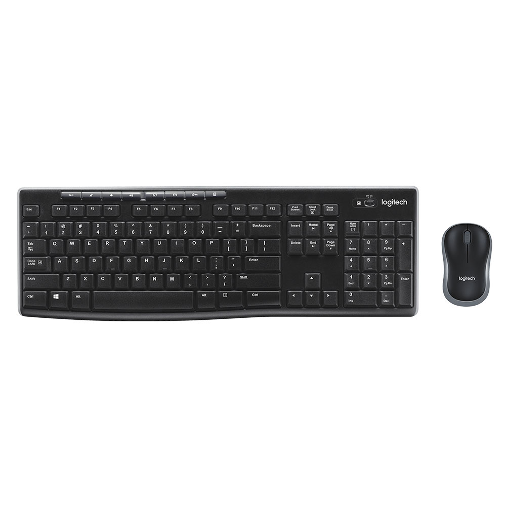 Teclado y Ratón Inalámbricos Logitech Wireless Combo MK270 - Imagen 2