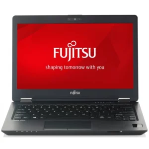 Portátil Fujitsu Lifebook U747 en color negro. Cuenta con una pantalla de 12,5 pulgadas de alta definición (HD). Equipado con un procesador Intel Core i5, 8 GB de RAM y un disco de estado sólido (SSD) de 256 GB para un rendimiento rápido y almacenamiento eficiente. Funciona con el sistema operativo Windows 10. Un portátil confiable y eficiente de Fujitsu para tareas profesionales y personales.