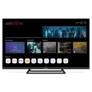 TV LED 43" LED-434KWBS, UHD 4K, DVB-T2, Smart TV con webOS, Negro