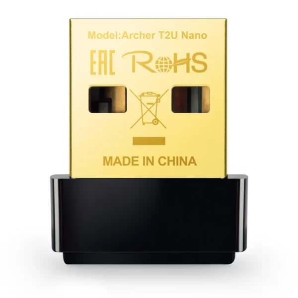 TP-LINK Archer T2U Nano Adaptador WiFi USB Inalámbrico Doble Banda AC600 - Imagen 2