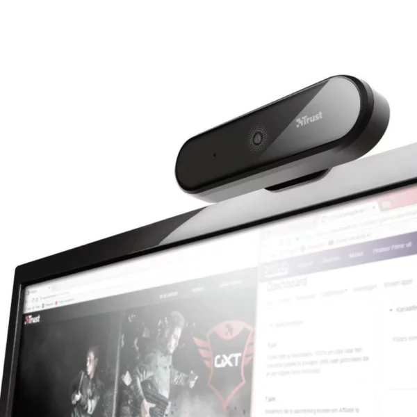 Webcam Trust Tyro, Enfoque Automático, 1920 x 1080 Full HD, Trípode incluido - Imagen 4