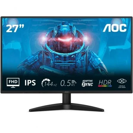 Monitor Gaming AOC 27B36X 27″ IPS Full HD 144Hz / Negro