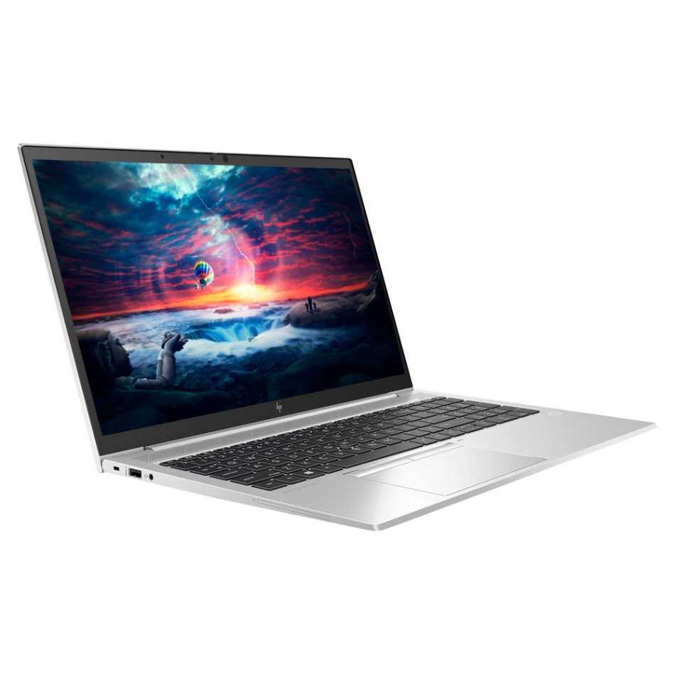 Portátil HP EliteBook 855 G7, 15.6″ FHD, AMD Ryzen 5 PRO 4650U, 16 GB RAM, 256 GB SSD, Windows 11 Pro, Gris - Imagen 2