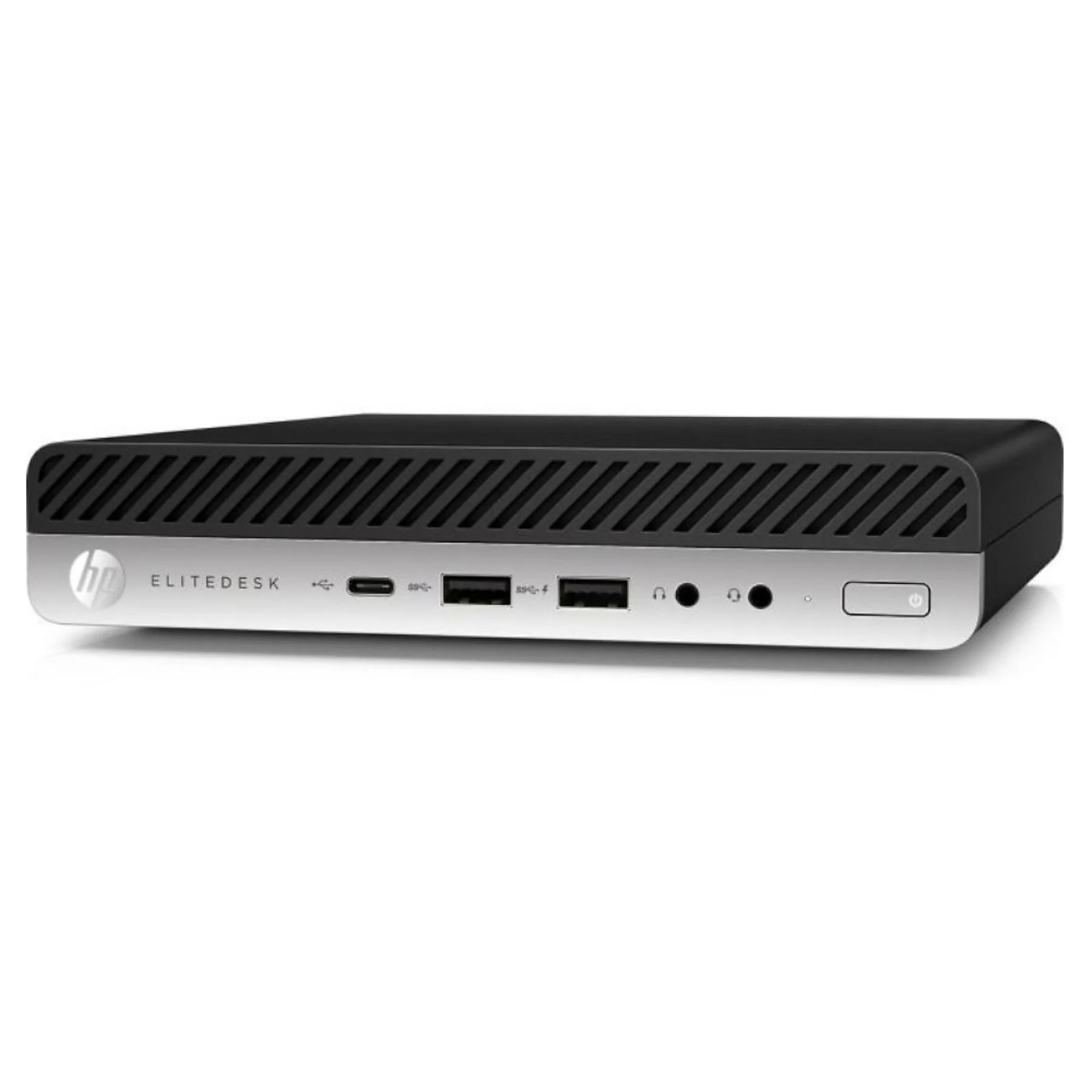 PC Sobremesa HP Elitedesk 800 G5 Mini, Intel Core i5, 8GB RAM, SSD 256GB, WiFi, Windows 11, Negro, Plata - Imagen 3