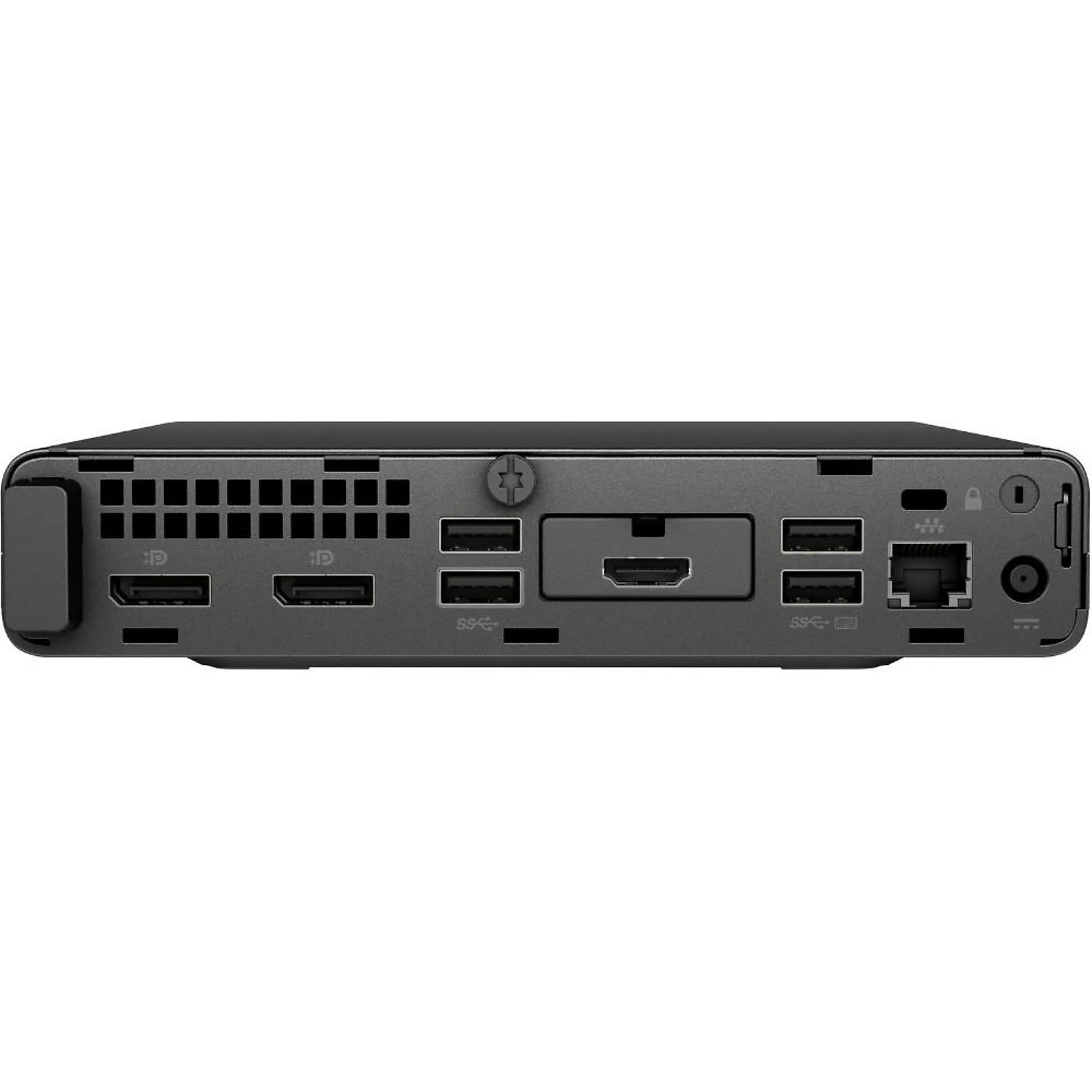 PC Sobremesa HP Elitedesk 800 G5 Mini, Intel Core i5, 8GB RAM, SSD 256GB, WiFi, Windows 11, Negro, Plata - Imagen 2