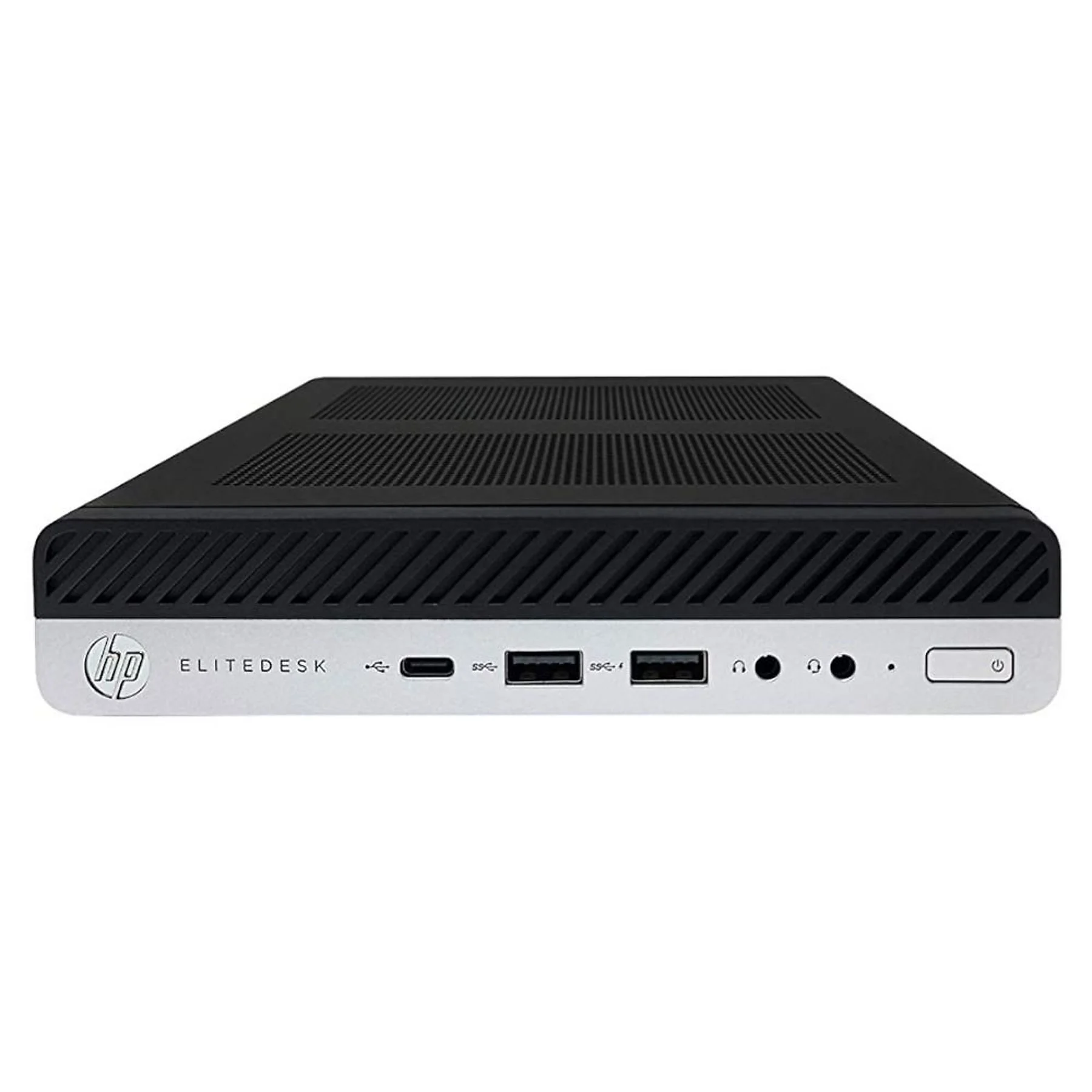 PC Sobremesa HP Elitedesk 800 G5 Mini, Intel Core i5, 8GB RAM, SSD 256GB, WiFi, Windows 11, Negro, Plata