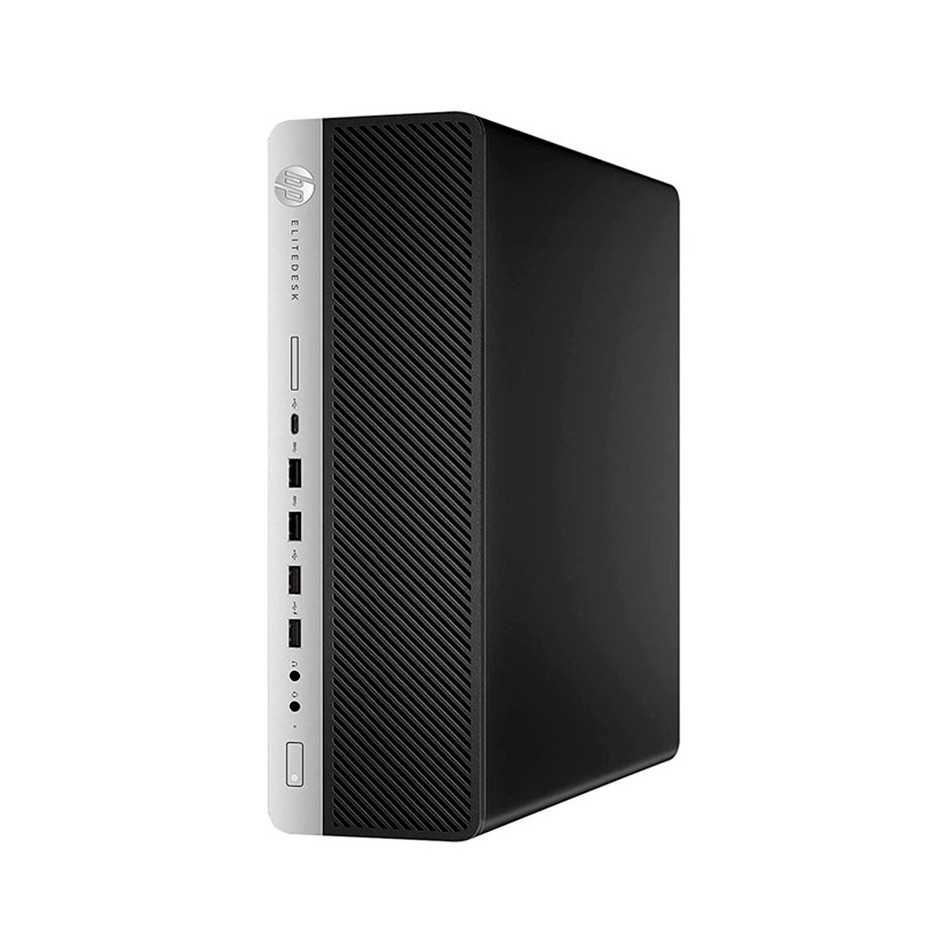 PC Sobremesa HP Elitedesk 800 G5 SFF, Intel Core i3, 16GB RAM, SSD 256GB, Windows 11, Negro, Plata - Imagen 2